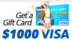 $1,000 Visa Gift Card